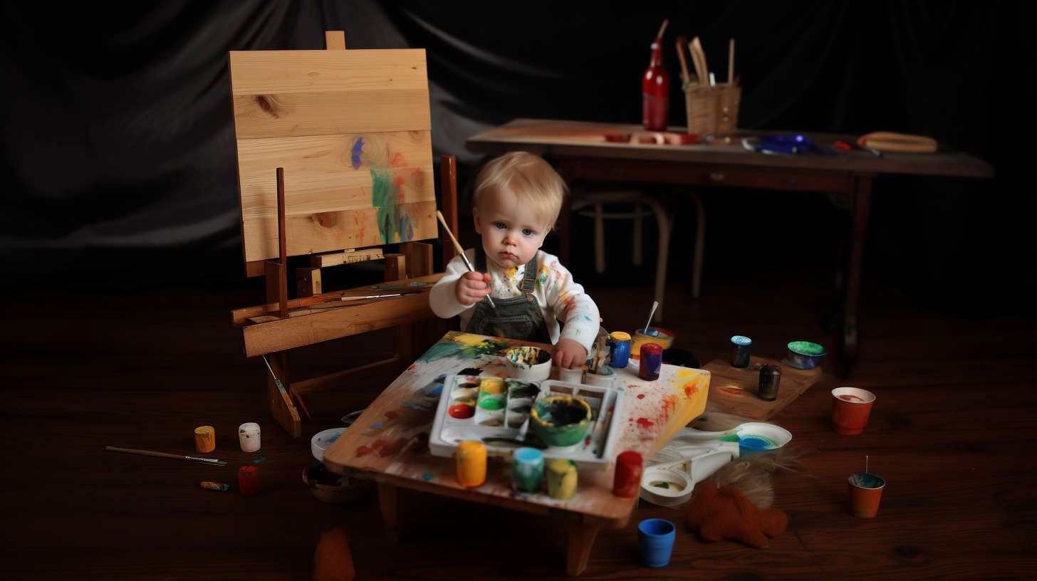 optimisterre a 2 year old baby artist surprisingly tall and sle 9cbe0bd8 8645 4c81 b744 03321f705b03